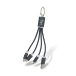 Přívěskový nabíjecí USB kabel 3v1 UC036
