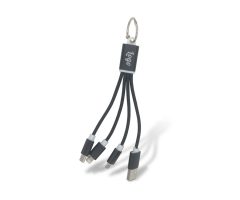 Přívěskový nabíjecí USB kabel 3v1 UC036