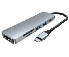 USB-C HUB 6V1