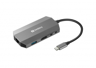 Sandberg USB-C 6-in1 Travel Dock