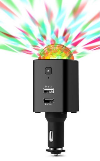 Technaxx Disco mobile car charger, 800mAh (TX-159)