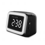 Alarm clock radio with speaker