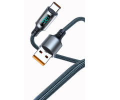 Rychlonabíjecí datový kabel s LCD displejem UC058