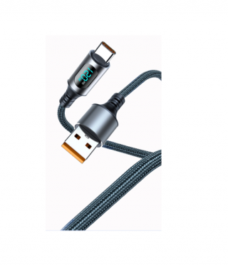 Fast charging data cable with LCD display UC058