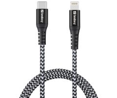 Sandberg Survivor nabíjecí kabel PD 20W USB-C do Lightning, 1m