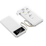 Powerbanka 10000mAh s kabelem a LED displejem