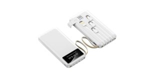 Powerbanka 10000mAh s kabelem a LED displejem