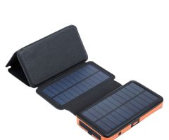 Solární powerbanka s bezdrátovým nabíjením 20 000mAh