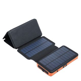 Solární powerbanka s bezdrátovým nabíjením 20 000mAh